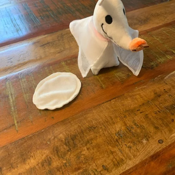 Disney Zero Nightmare Before Christmas Magnetic Shoulder Pal Plush Halloween nbc - Picture 3 of 8